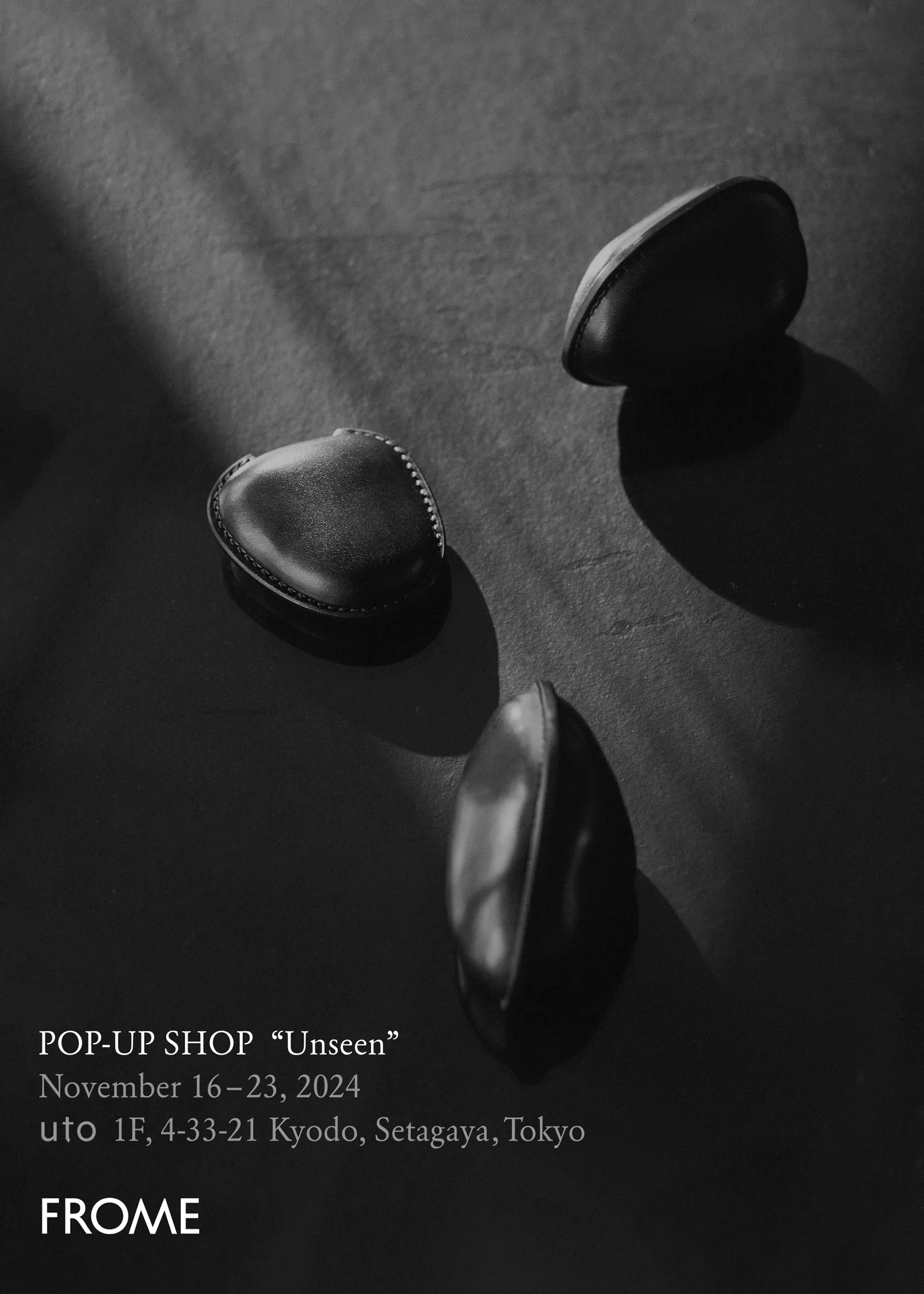 FROME POP-UP SHOP "Unseen" - uto