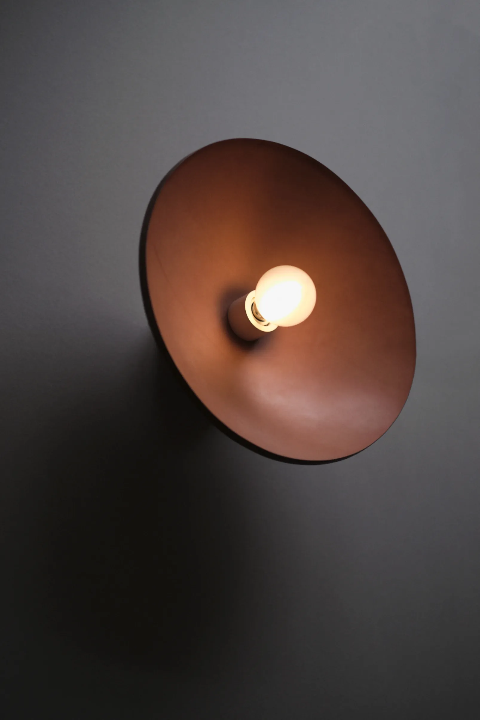 Leather Lamp Shade - FROME