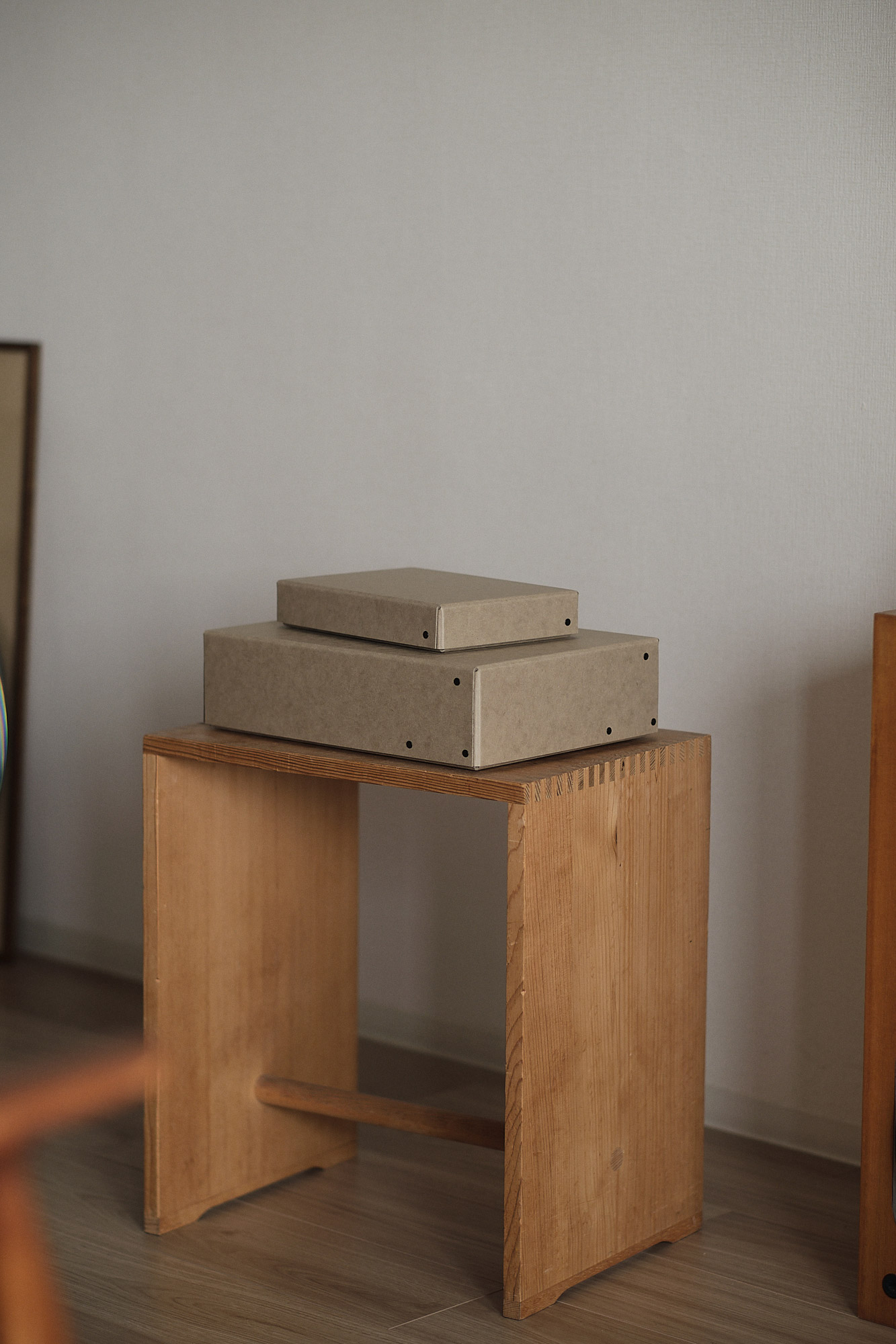 FROME Carry box "Rivet Box Small" and Archival storage box "Rivet Box"